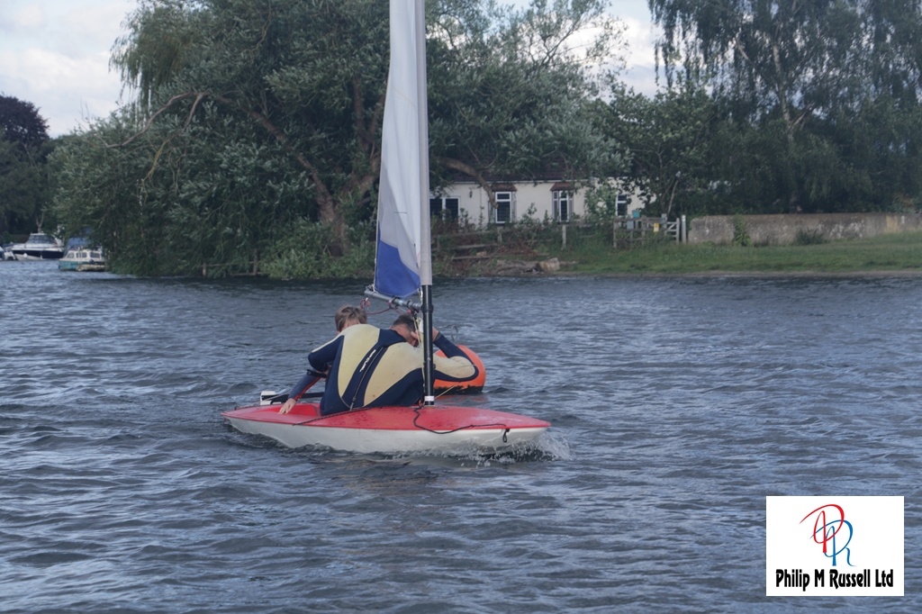 Learning to sail a topper