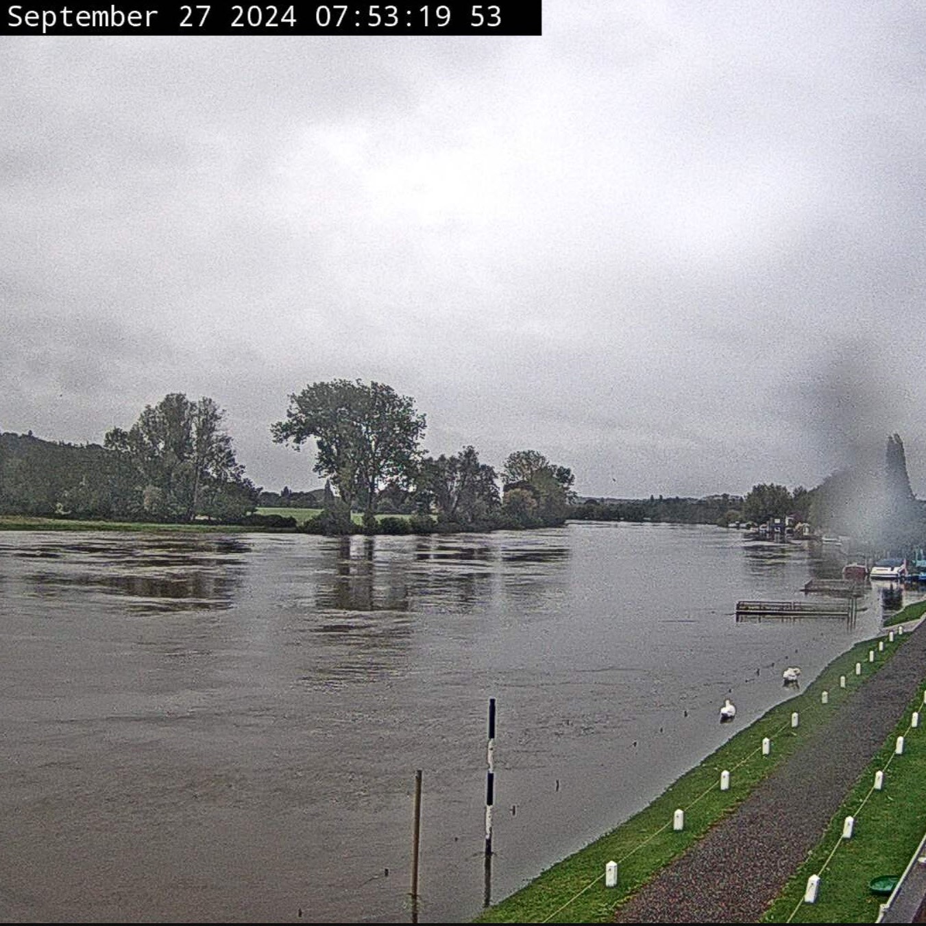 Crusing down the River