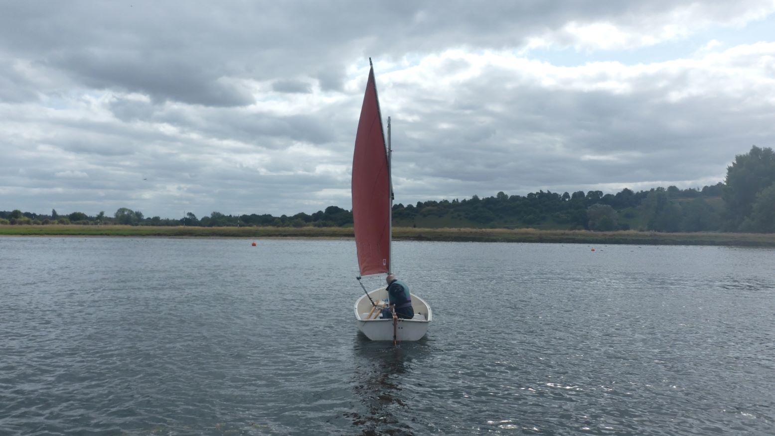 First sail this year on the River Thames