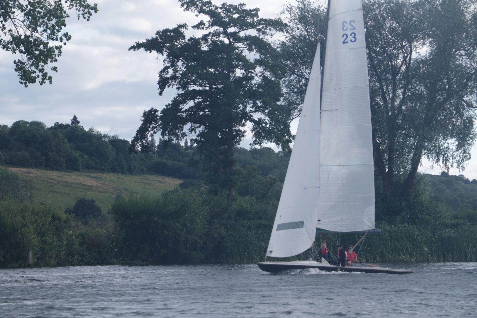 An A-Rater at speed.