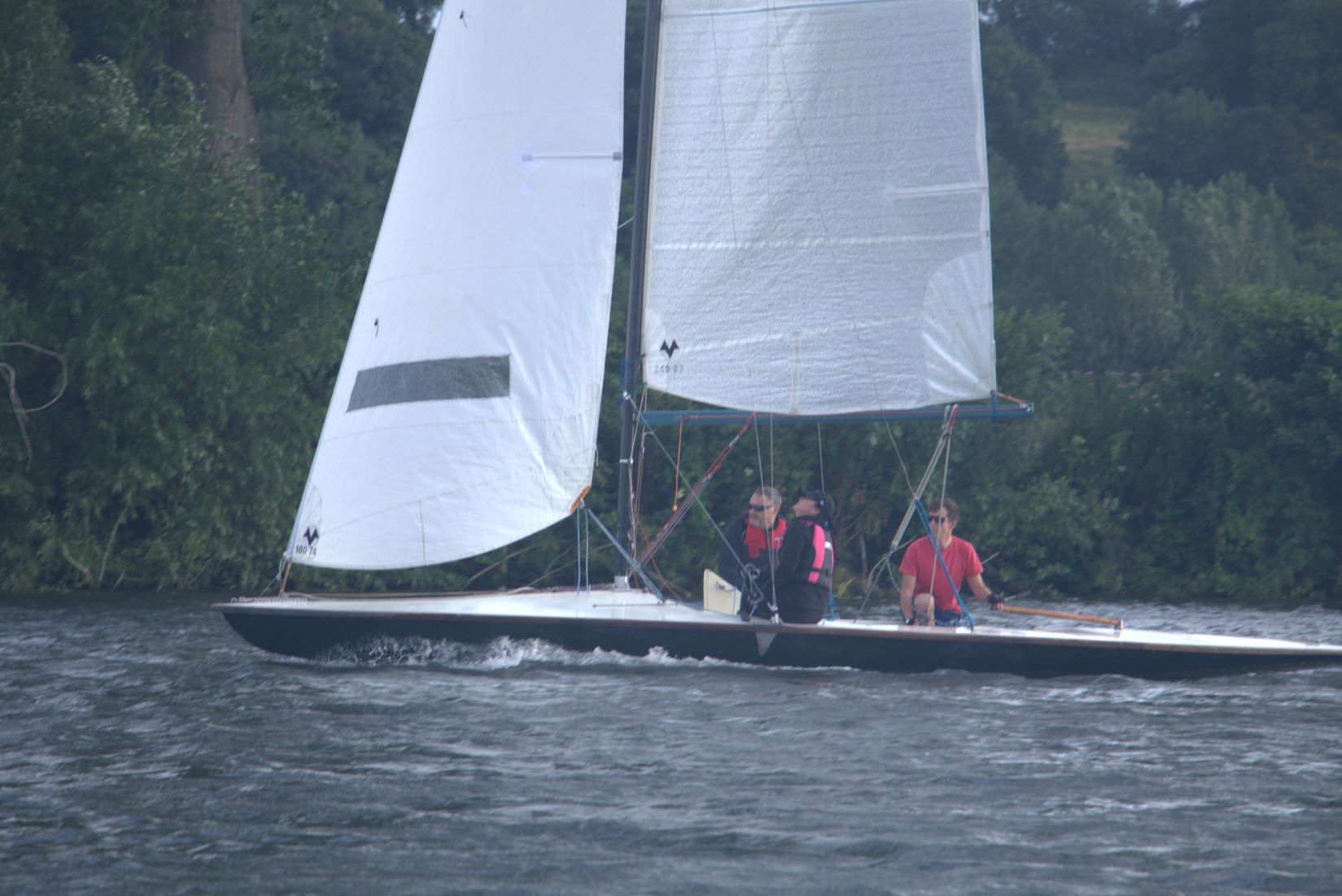 A close up of the A-Rater crew.