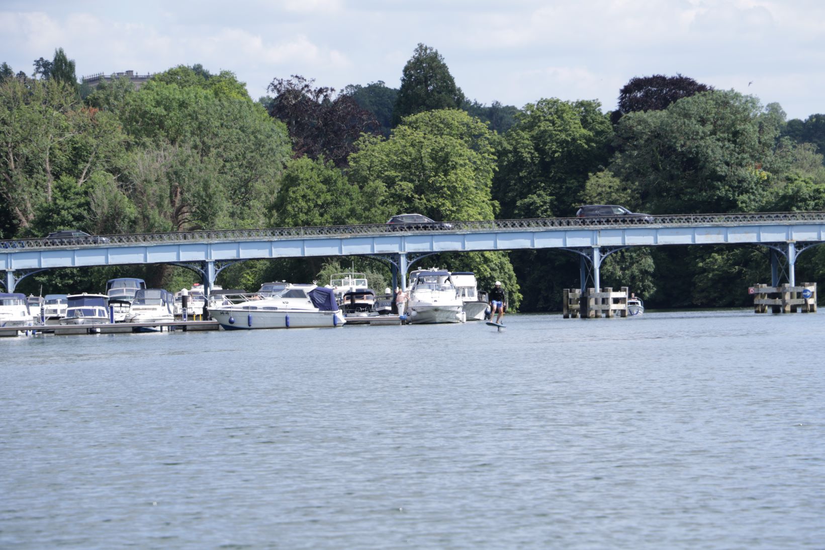 The bidge which is limit of nagication without using the lock